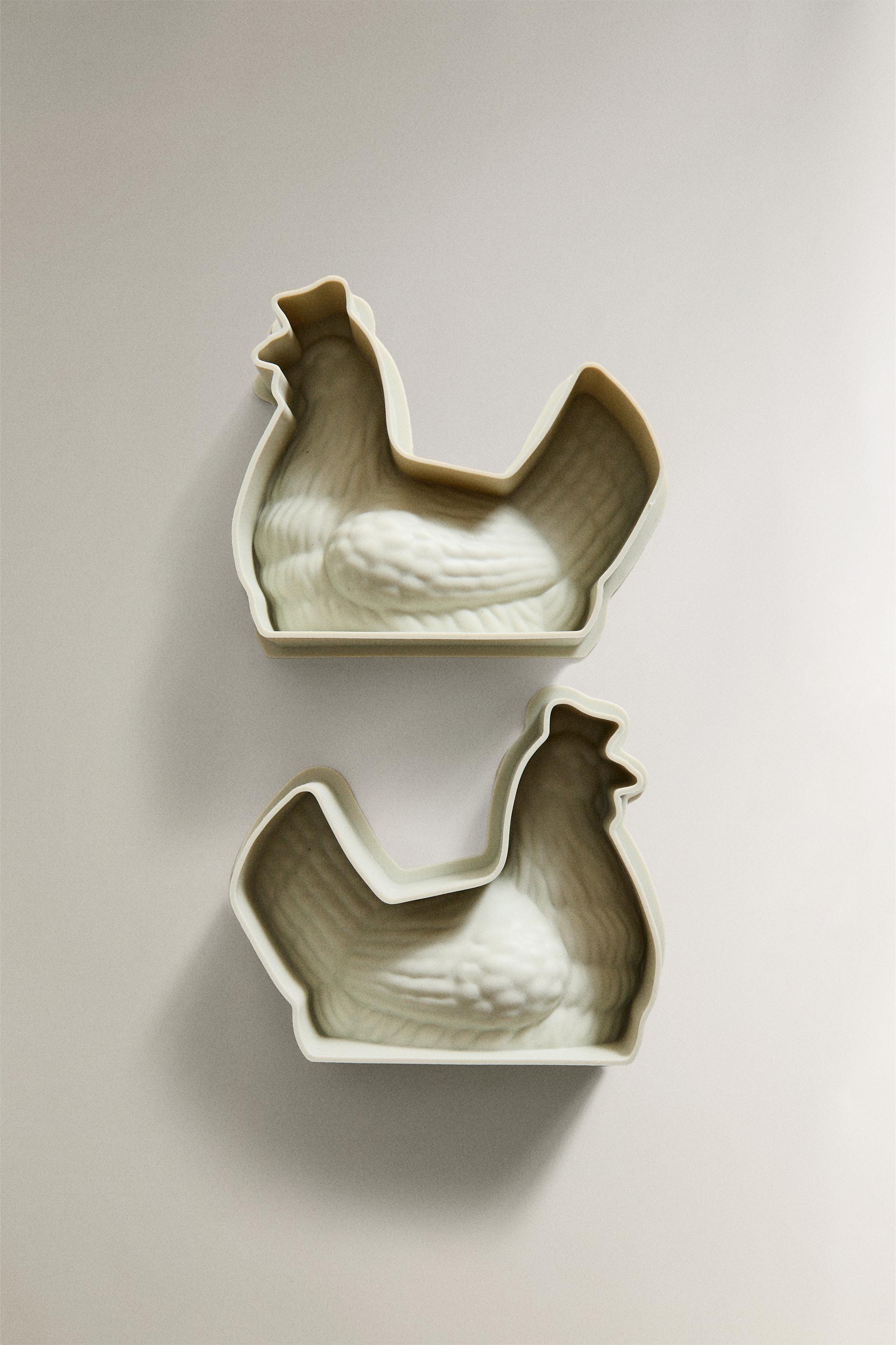 HEN BAKING MOULD SET (SET OF 2)