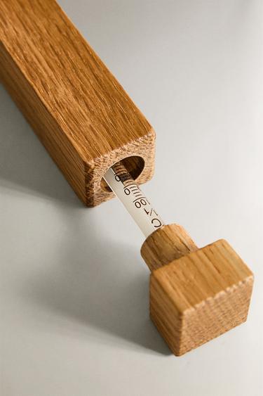 THERMOMÈTRE BOIS - Beige clair de Zara - Image 2