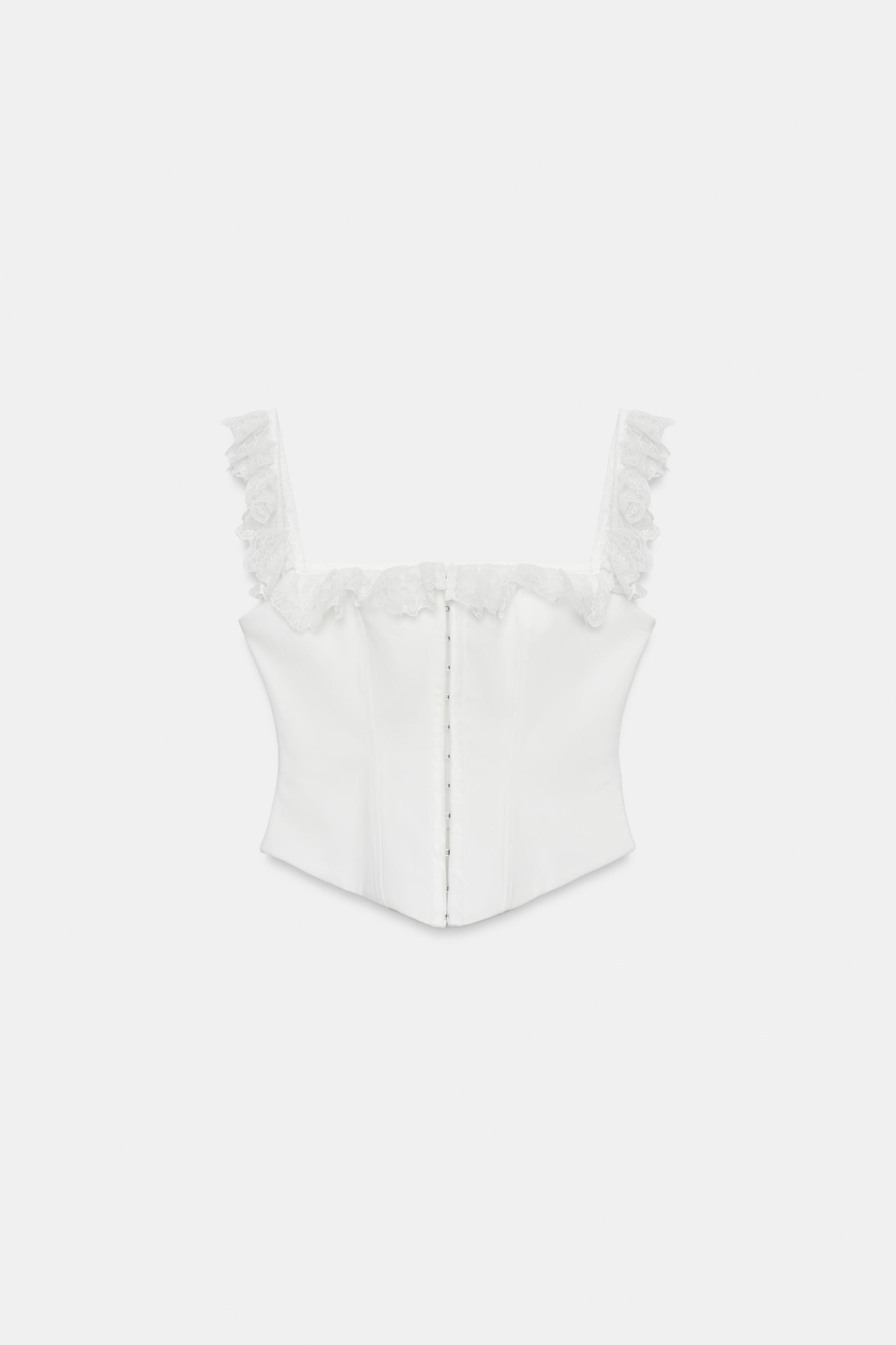 TOP STYLE CORSET EN DENTELLE