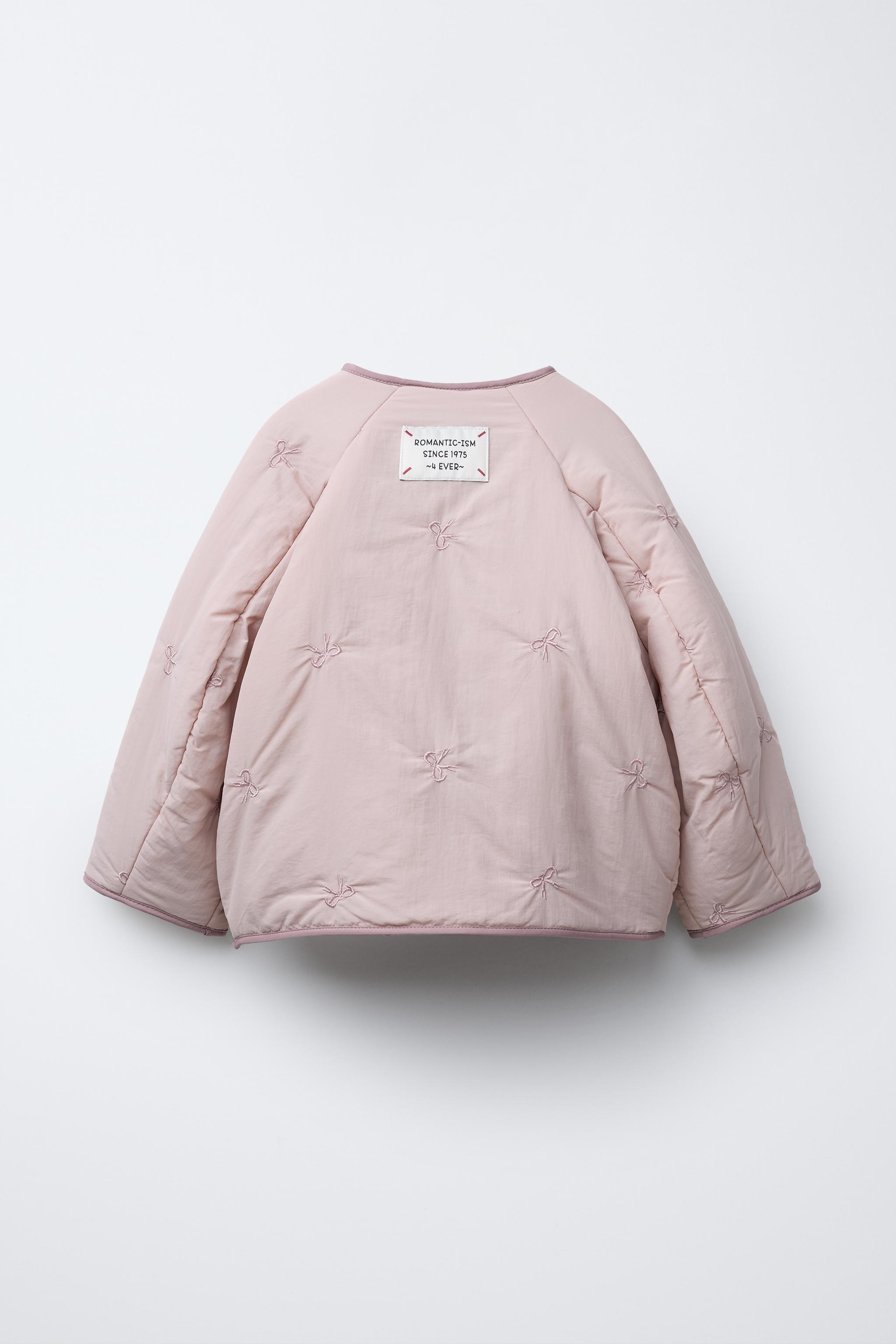 撥水加工 パフジャケット ZW COLLECTION サテン仕上げ パフジャケット ZW COLLECTION - ブラウン | ZARA