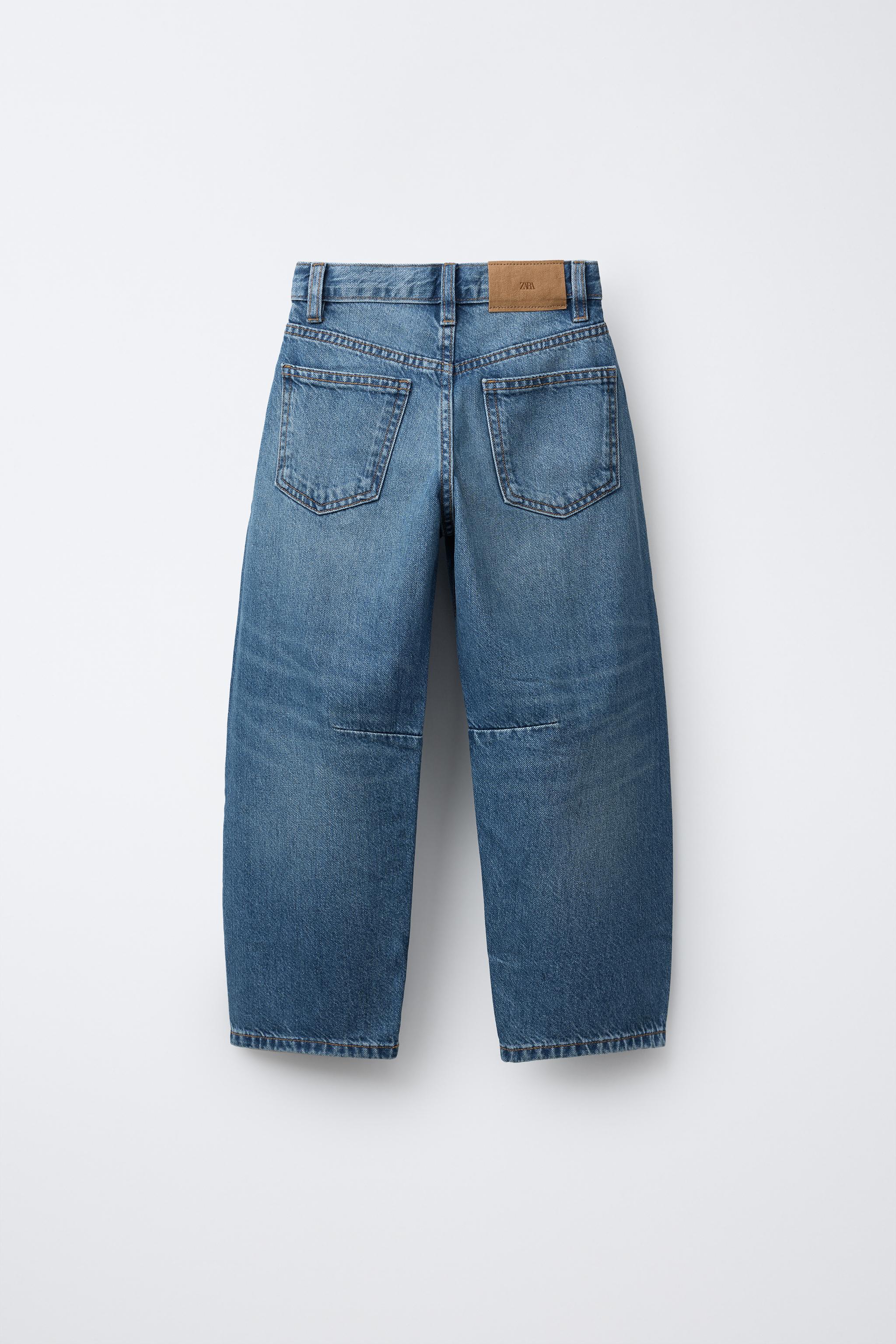 BARREL JEANS Blue ZARA Spain