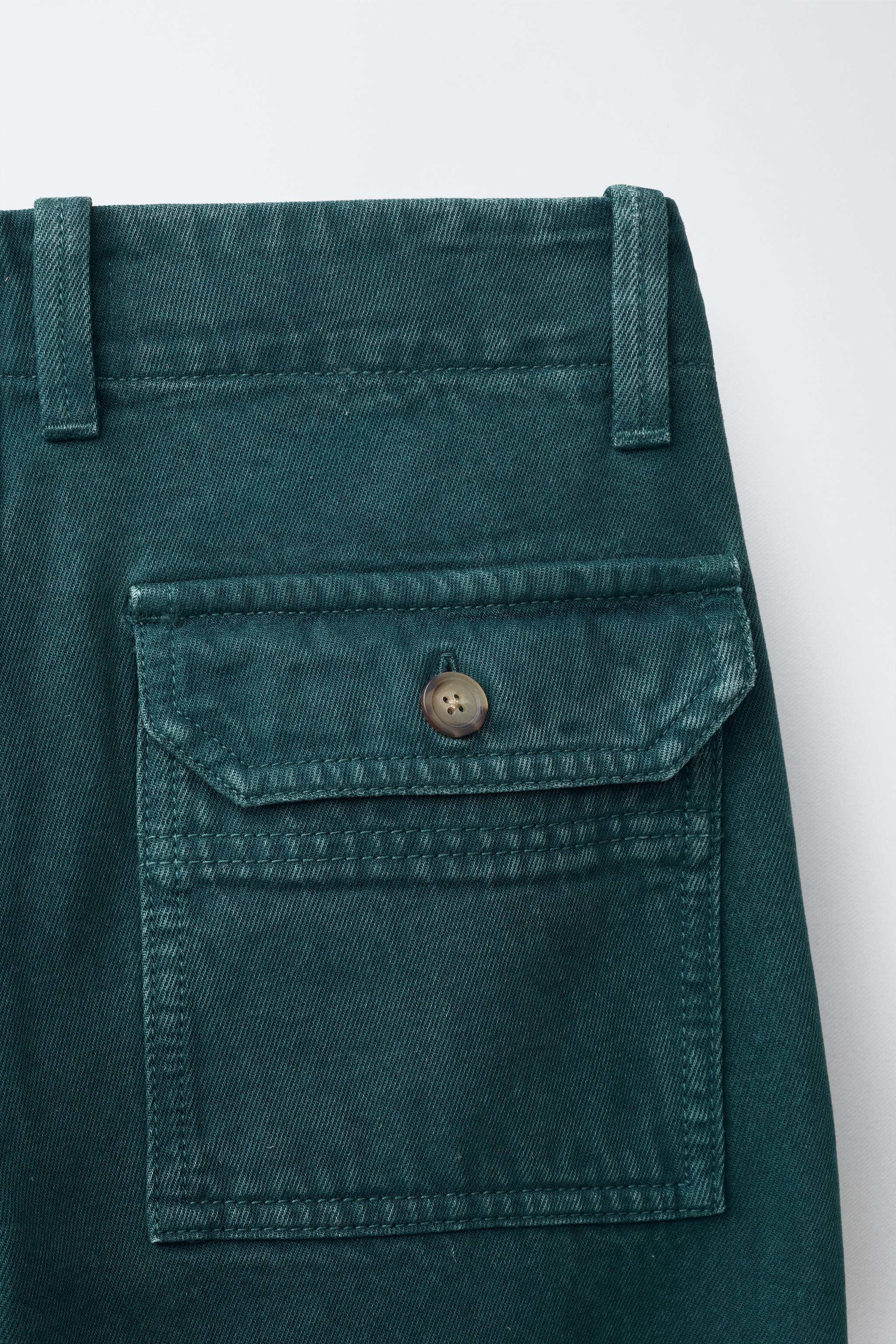 PANTALON DROIT À PINCES