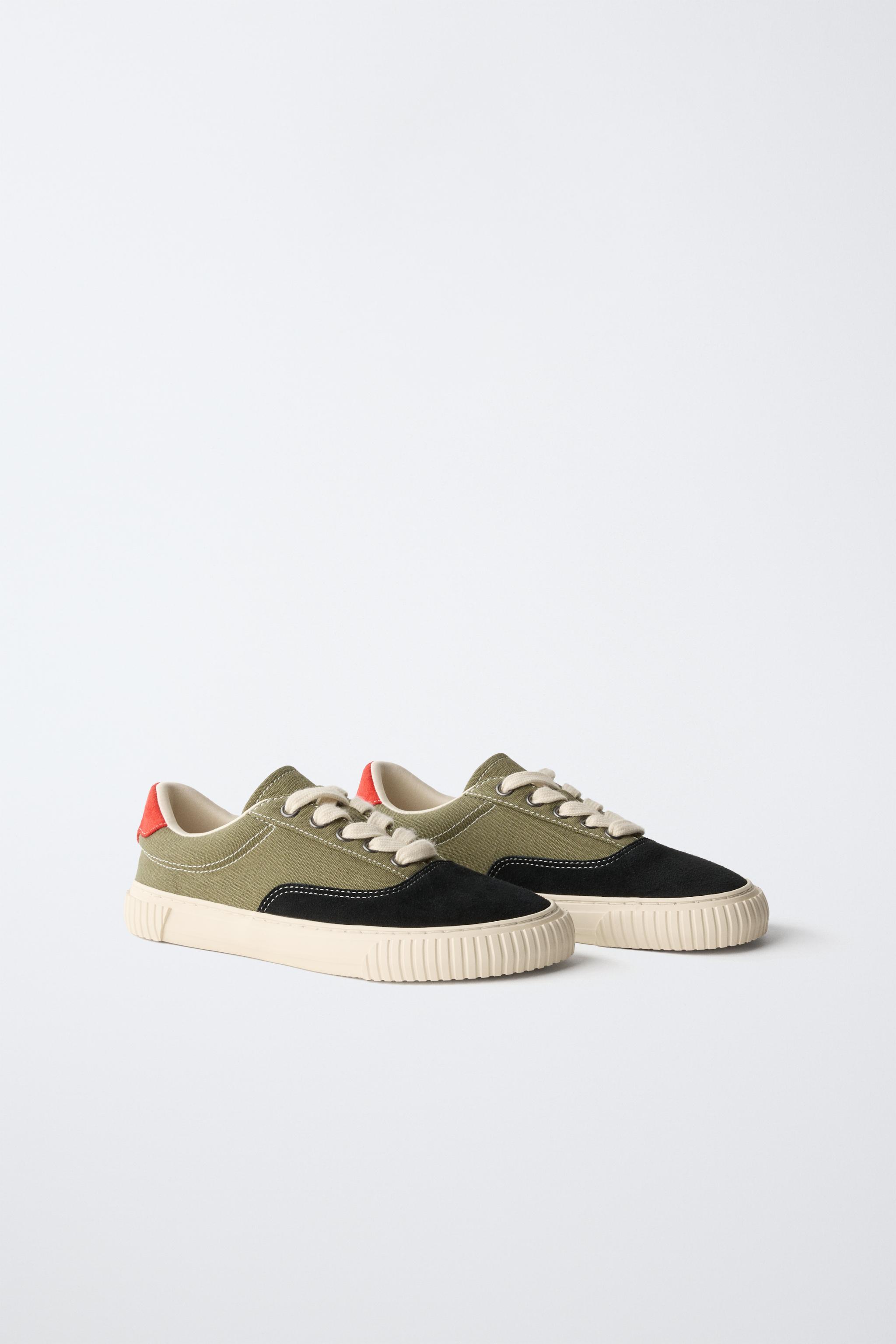 Детские кроссовки Zara BAREFOOT SKATER SNEAKERS — фото 2