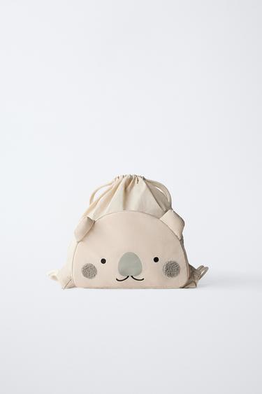 SACO COALA - Cinza-toupeira da Zara