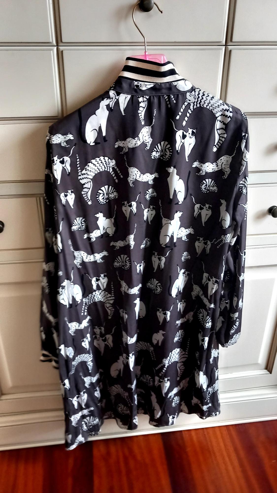 DRESS WITH CAT PRINT - Image 3