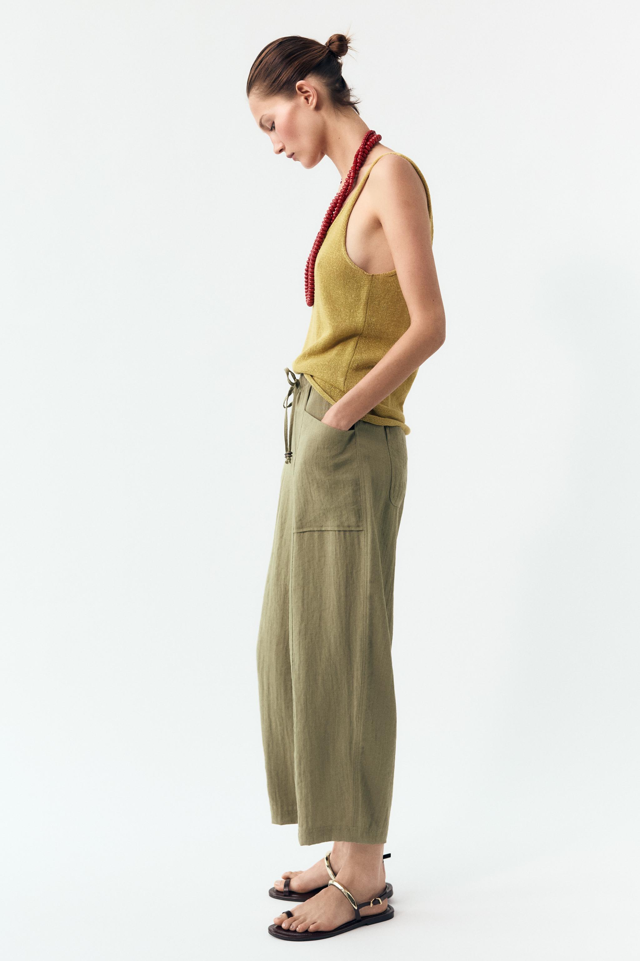 RUSTIC ELASTIC WAIST PANTS