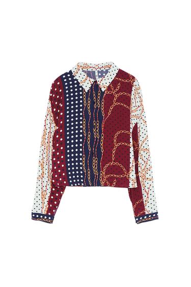 CHAIN PRINT TOP