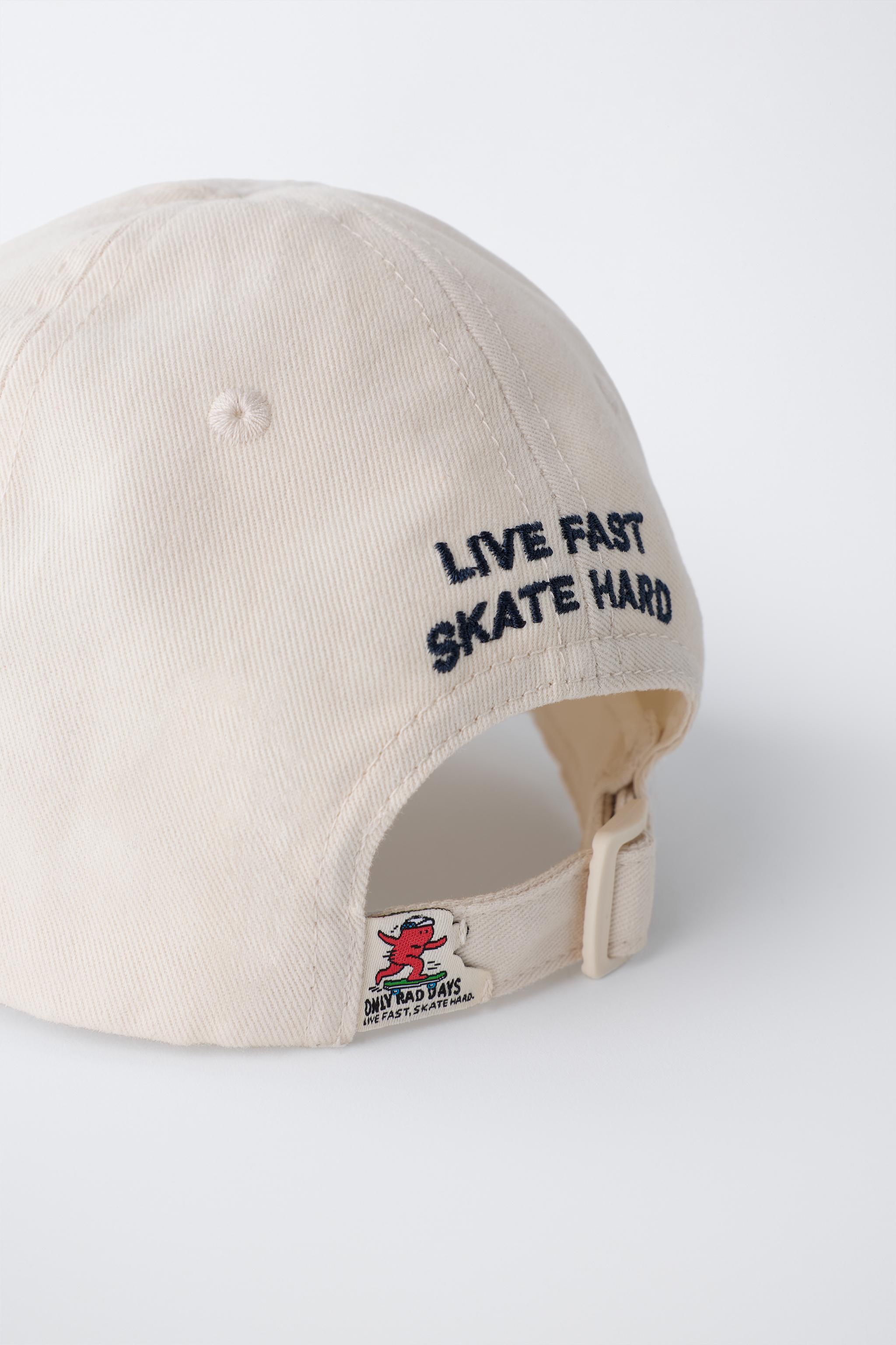 EMBROIDERED LOGO CAP