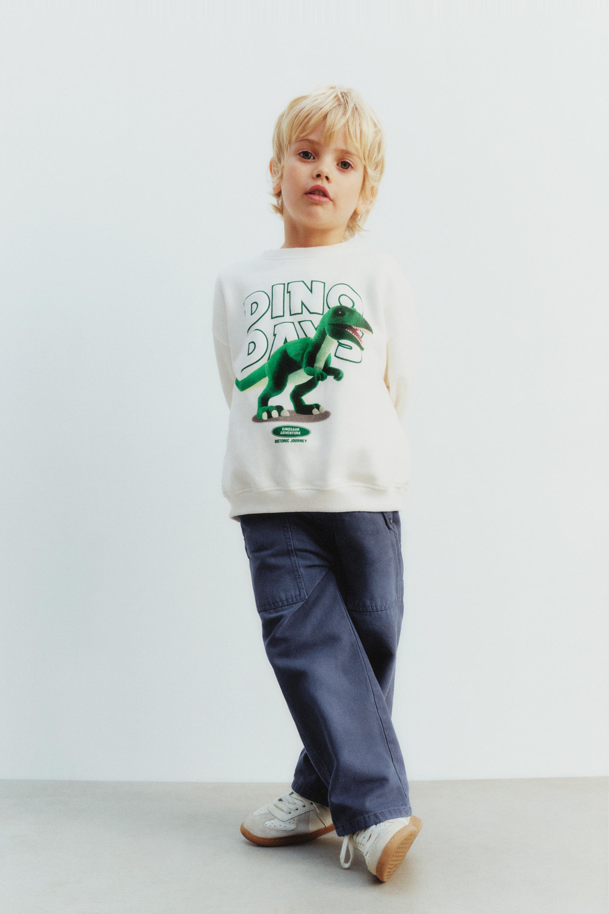 男の子(乳幼児)用スウェットシャツ プリント | ZARA 日本 男の子(乳幼児)用スウェットシャツ プリント | ZARA 日本