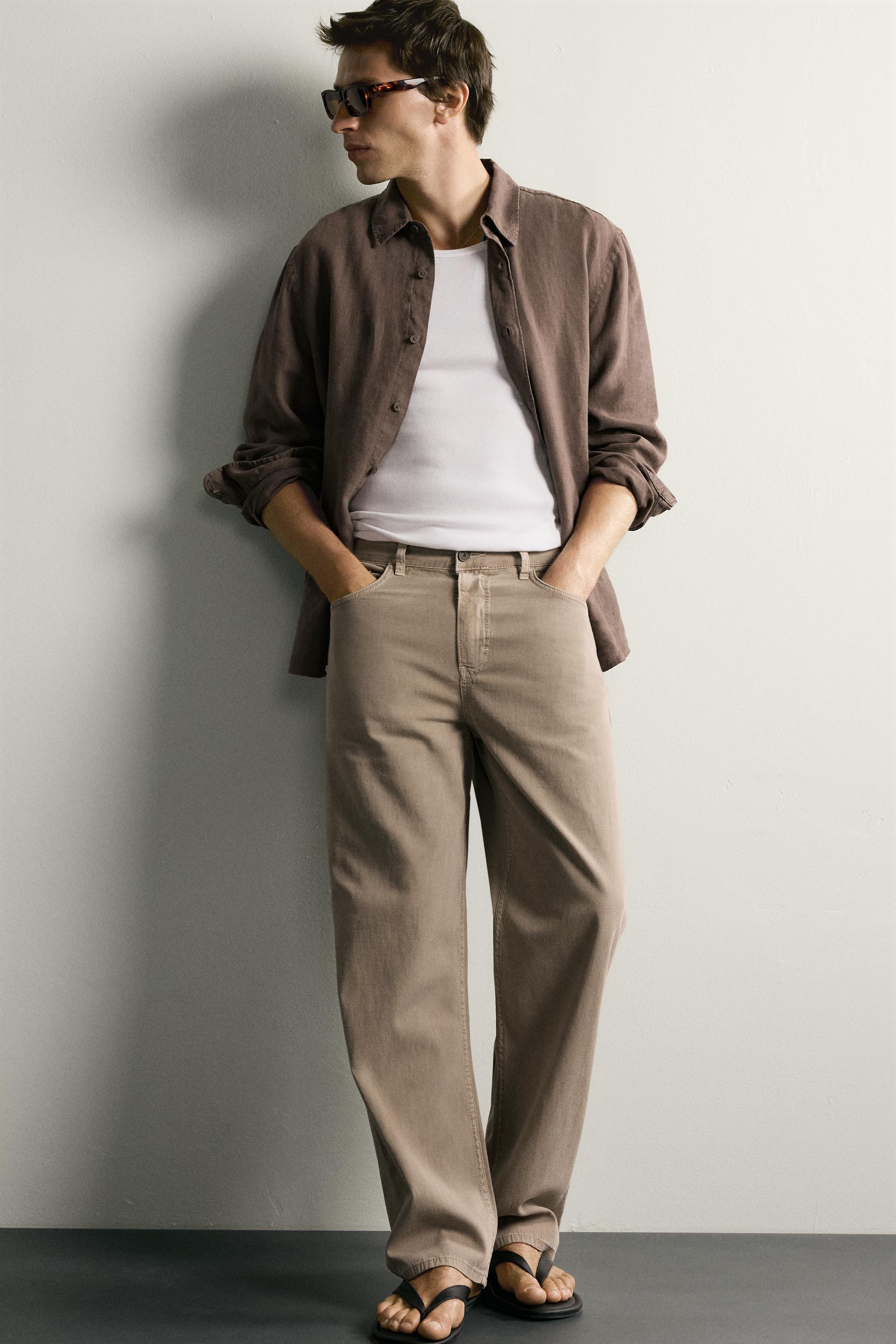 Zara STRAIGHT FIT JEAN görsel 5
