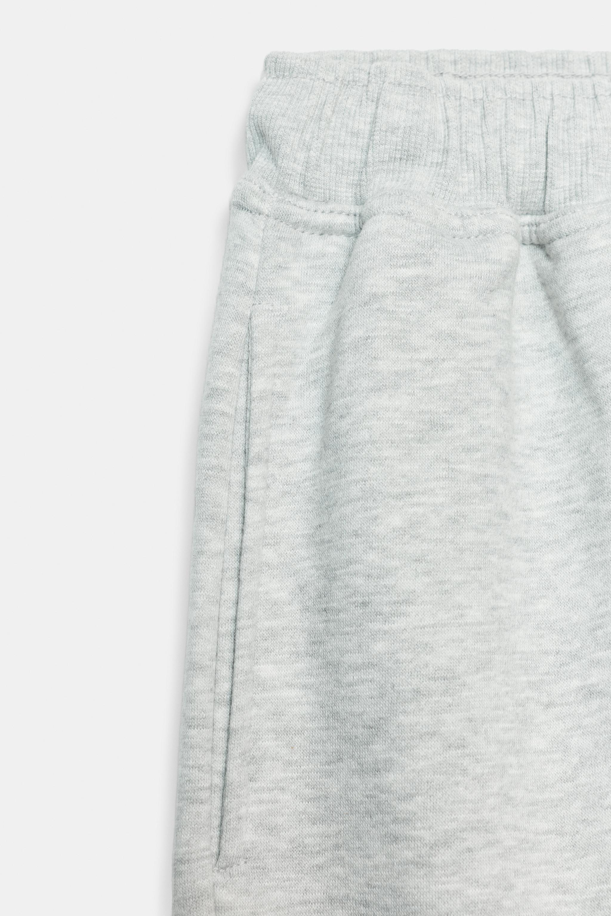 Женские брюки Zara BASIC FLEECE PANTS — фото 9