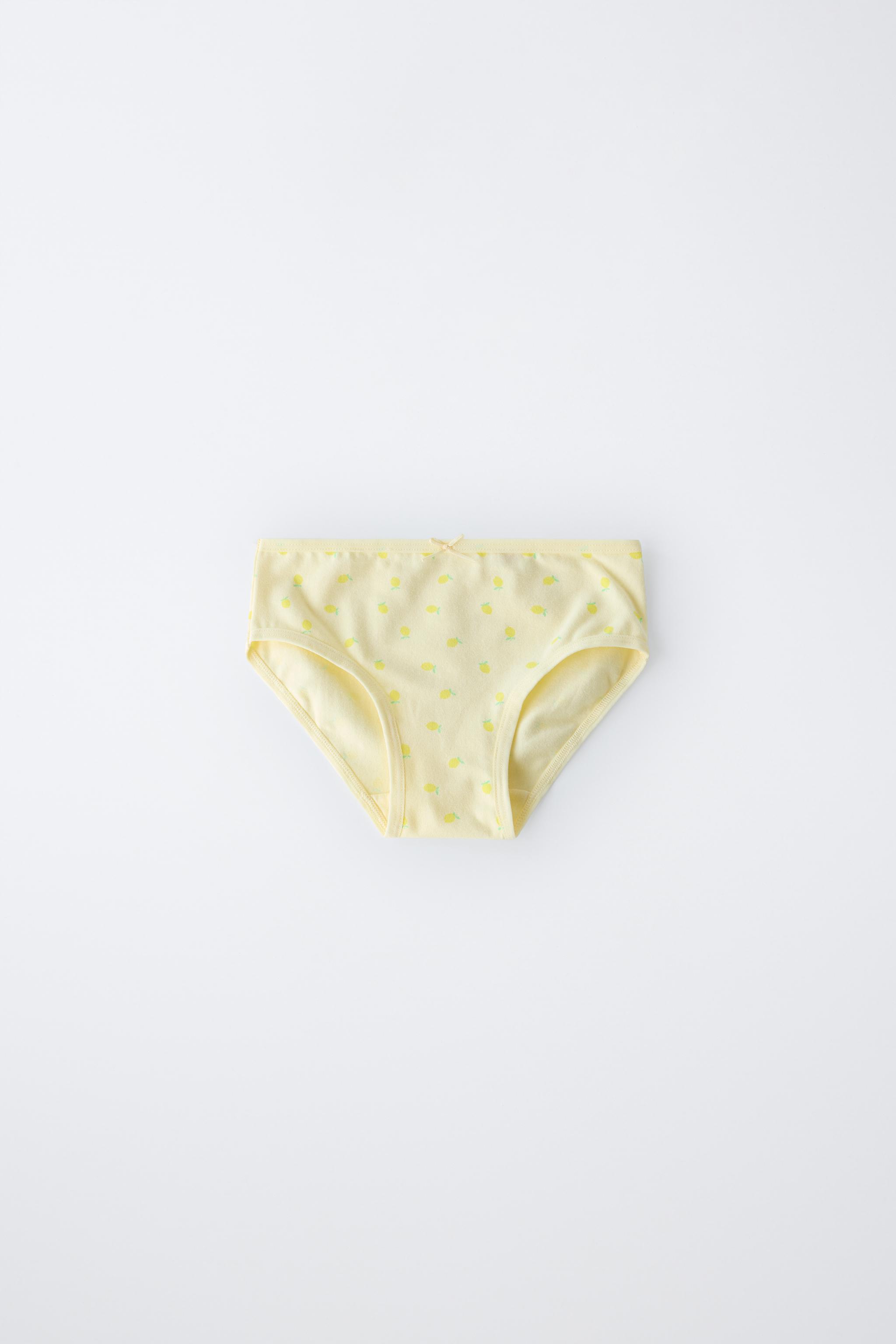 1 1/2-6 YEARS/ SIX-PACK OF FRUIT UNDERWEAR