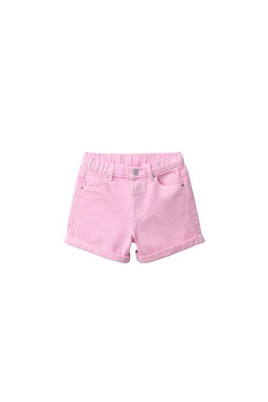 Zaras SHORTS I TWILL MON FIT - Rosa