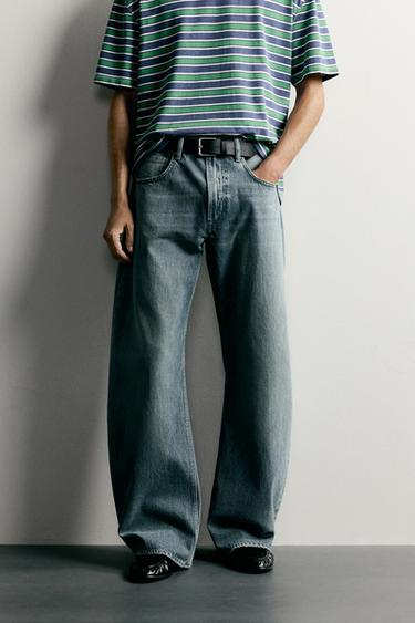 JEANS BALLOON FIT - Azul lavado de Zara