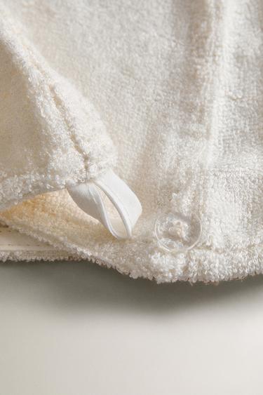 SERVIETTE TÊTE MÉLANGE SOIE - Ivoire de Zara - Image 2