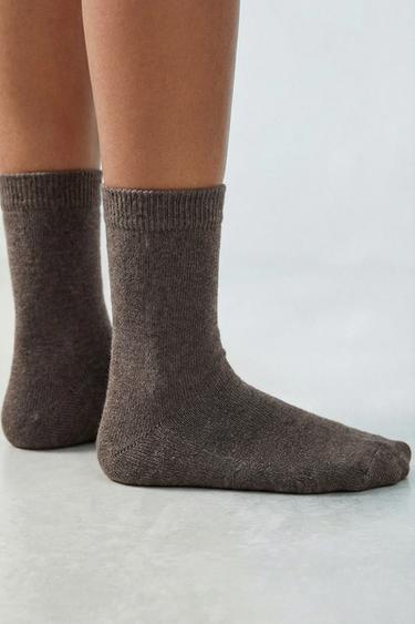 LOT DE CINQ CHAUSSETTES LONGUES UNIES - Multicolore de Zara - Image 6