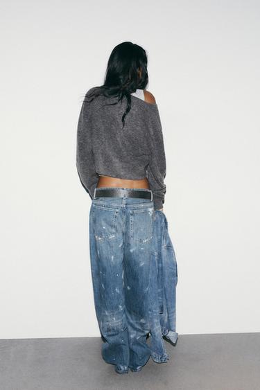 SOFT KNIT CARDIGAN - Mid-grey by Zara - Image 3