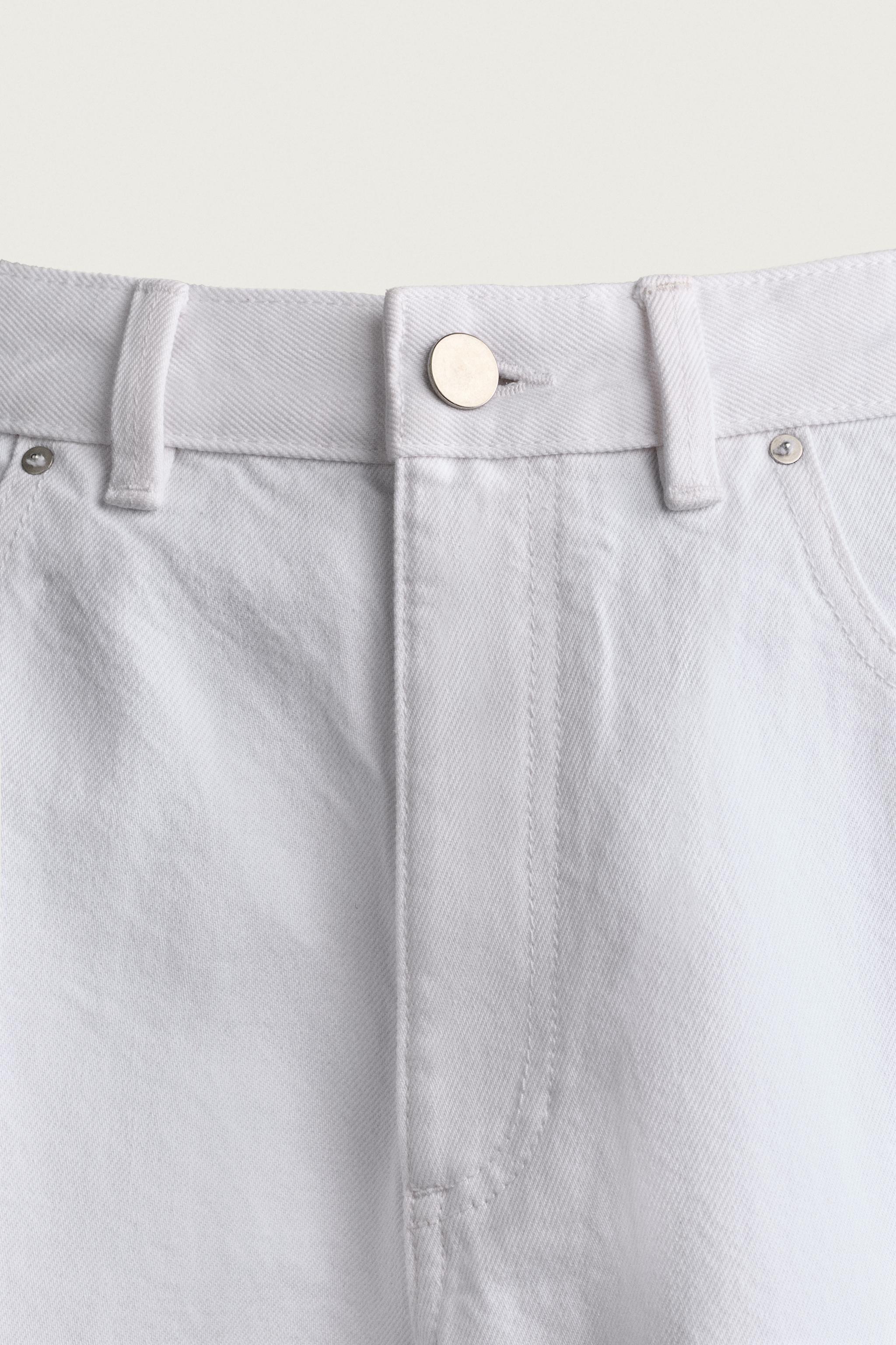 Zara BARREL FIT PANTOLON görsel 8