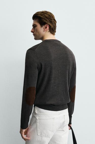 100% WOOL JUMPER - Mink marl by Zara - Image 2