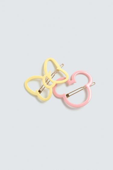 LOT DE 2 BOUCLES COULEUR HARRY LAMBERT FOR ZARA X DISNEY - Rose pastel de Zara - Image 2
