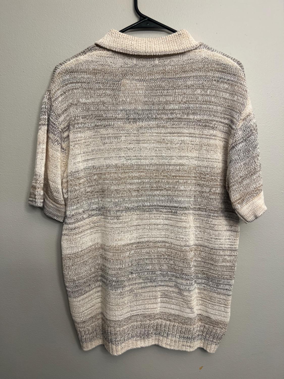 COTTON BLEND KNIT SHIRT - Image 2