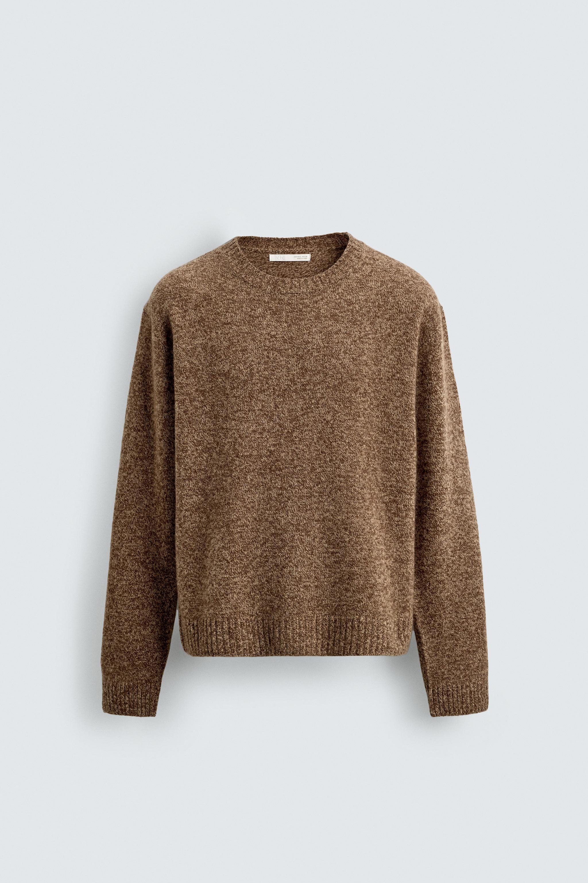 100% WOOL TEXTURED JUMPER