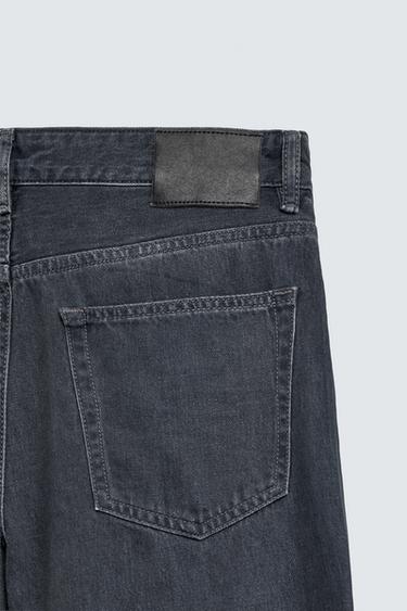 JEAN COUPE DROITE - Indigo de Zara - Image 9