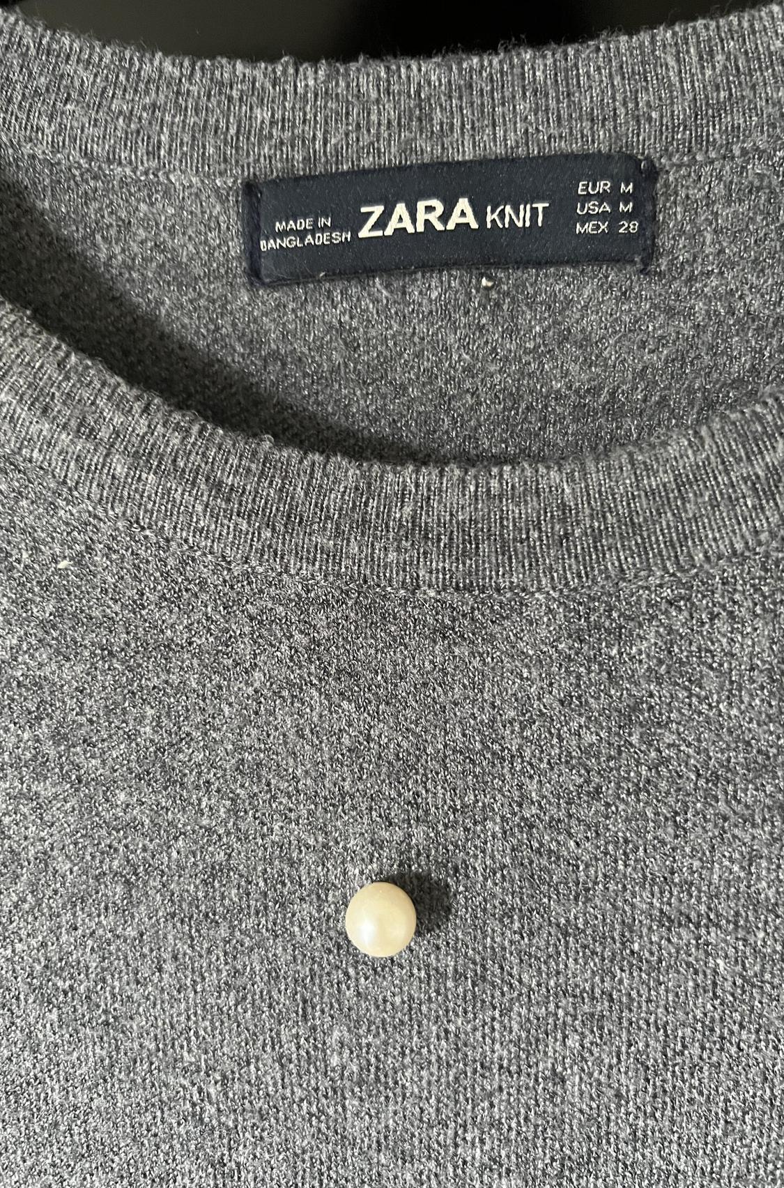 ROBE ZARA GRISE PERLES - Image 5