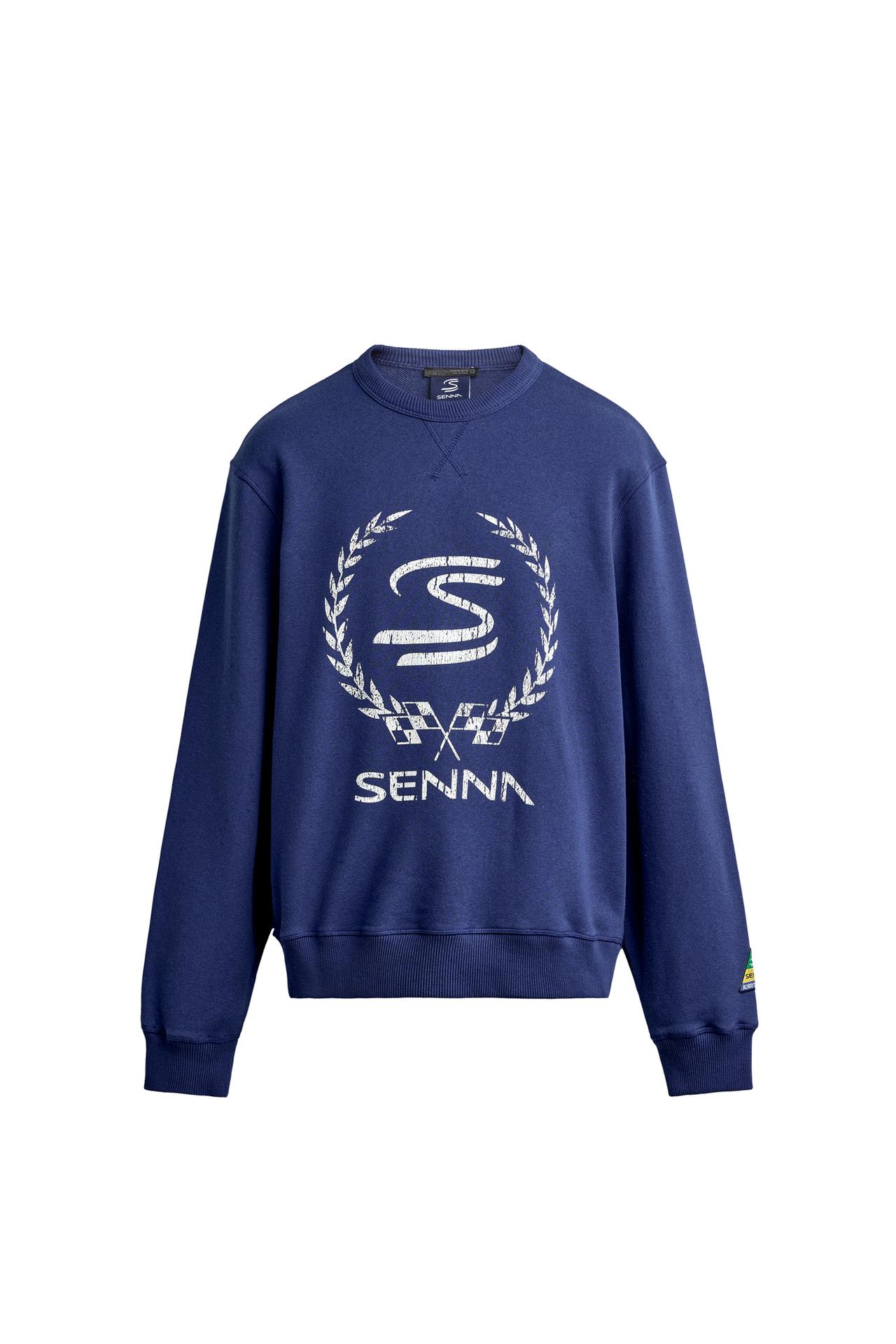 ТОЛСТОВКА С ПРИНТОМ AYRTON SENNA © SENNA BRANDS