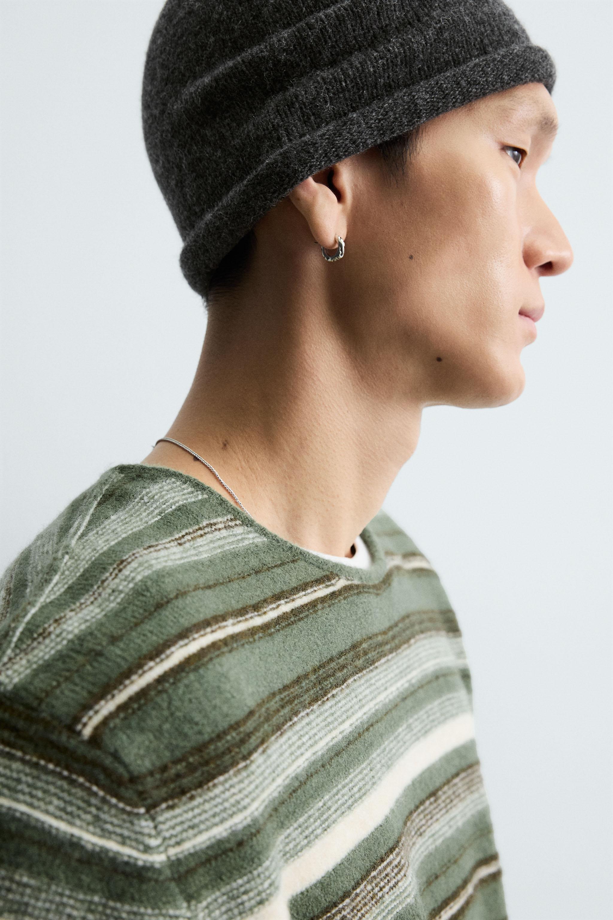 STRIPED JACQUARD JUMPER