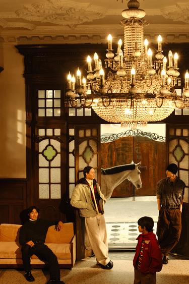 AARON LEVINE X ZARA 울 브이넥 스웨터 - Zara 콜 그레이