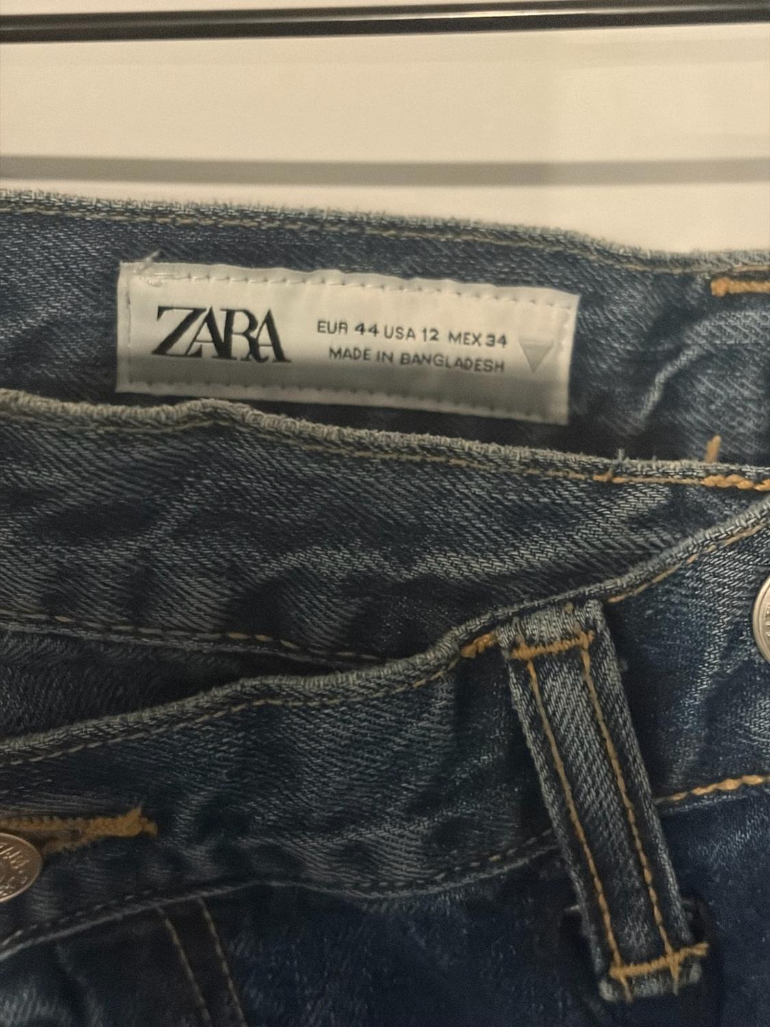 JEANS TRF BAGGY CINTURA CRUZADA TIRO MEDIO - Image 3