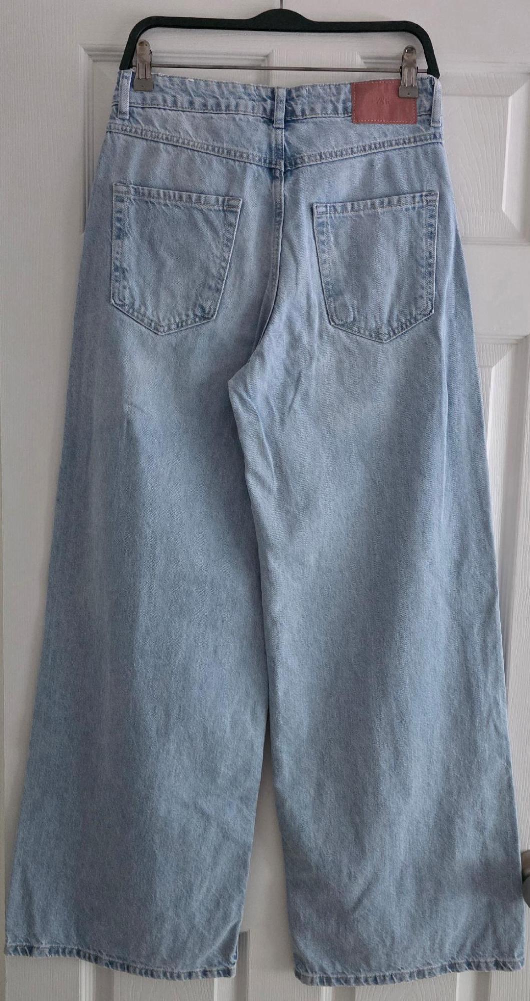 Z1975 MID-RISE WIDE LEG LONG LENGTH JEANS - Image 2