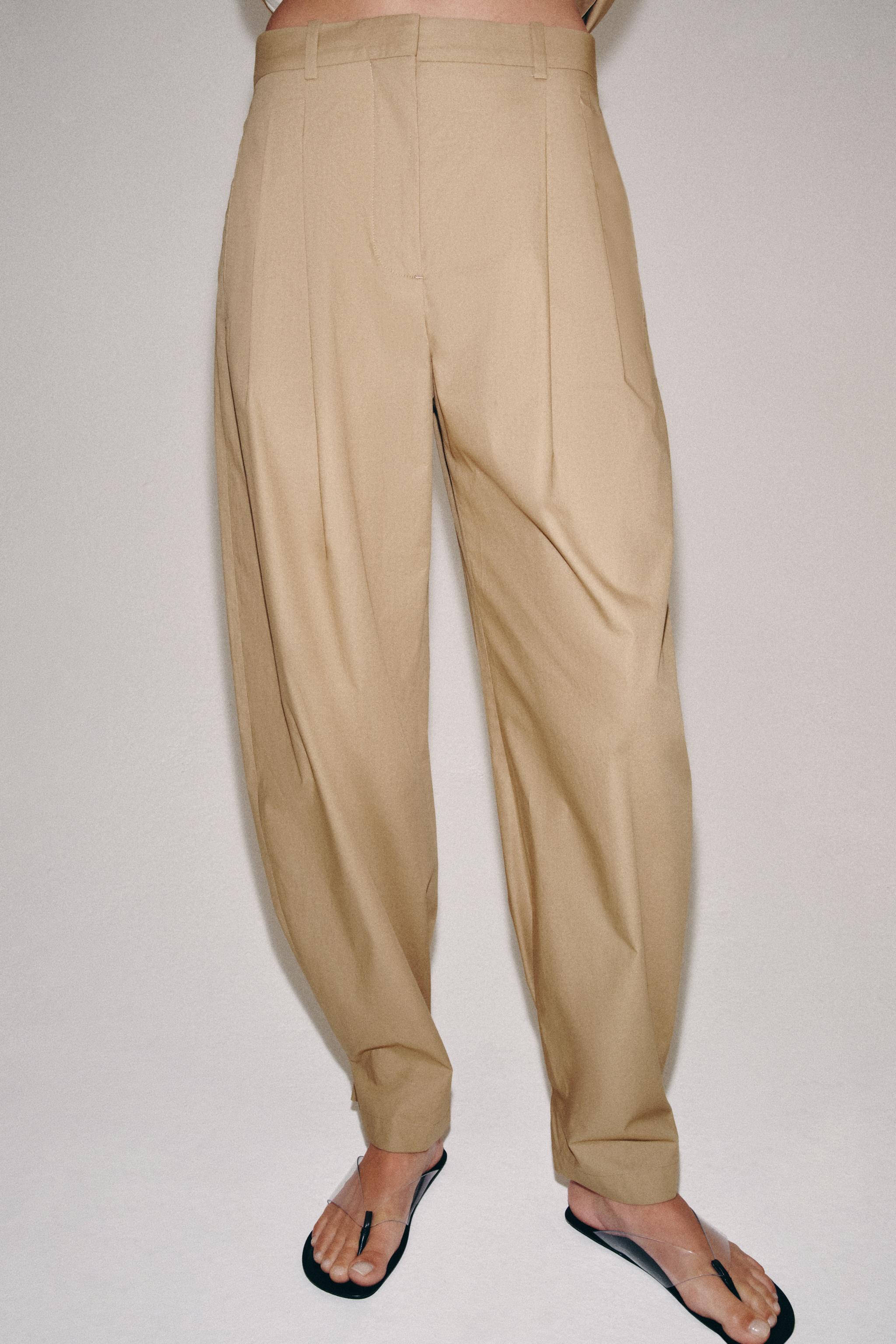 ZW COLLECTION LIMITED EDITION PLEATED PANTS