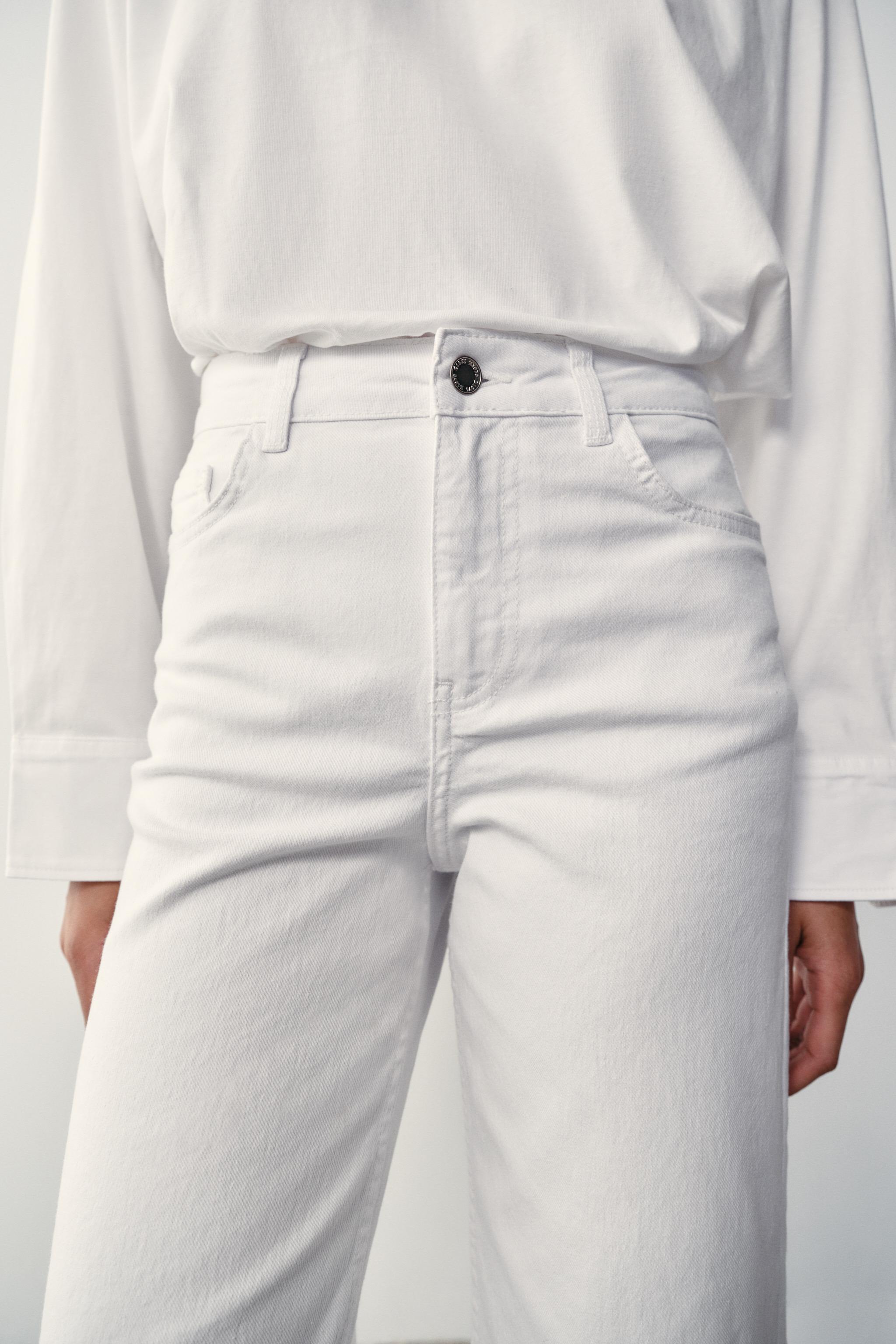 Zara Z1975 Culotte Yüksek Bel Comfort Jean görsel 3