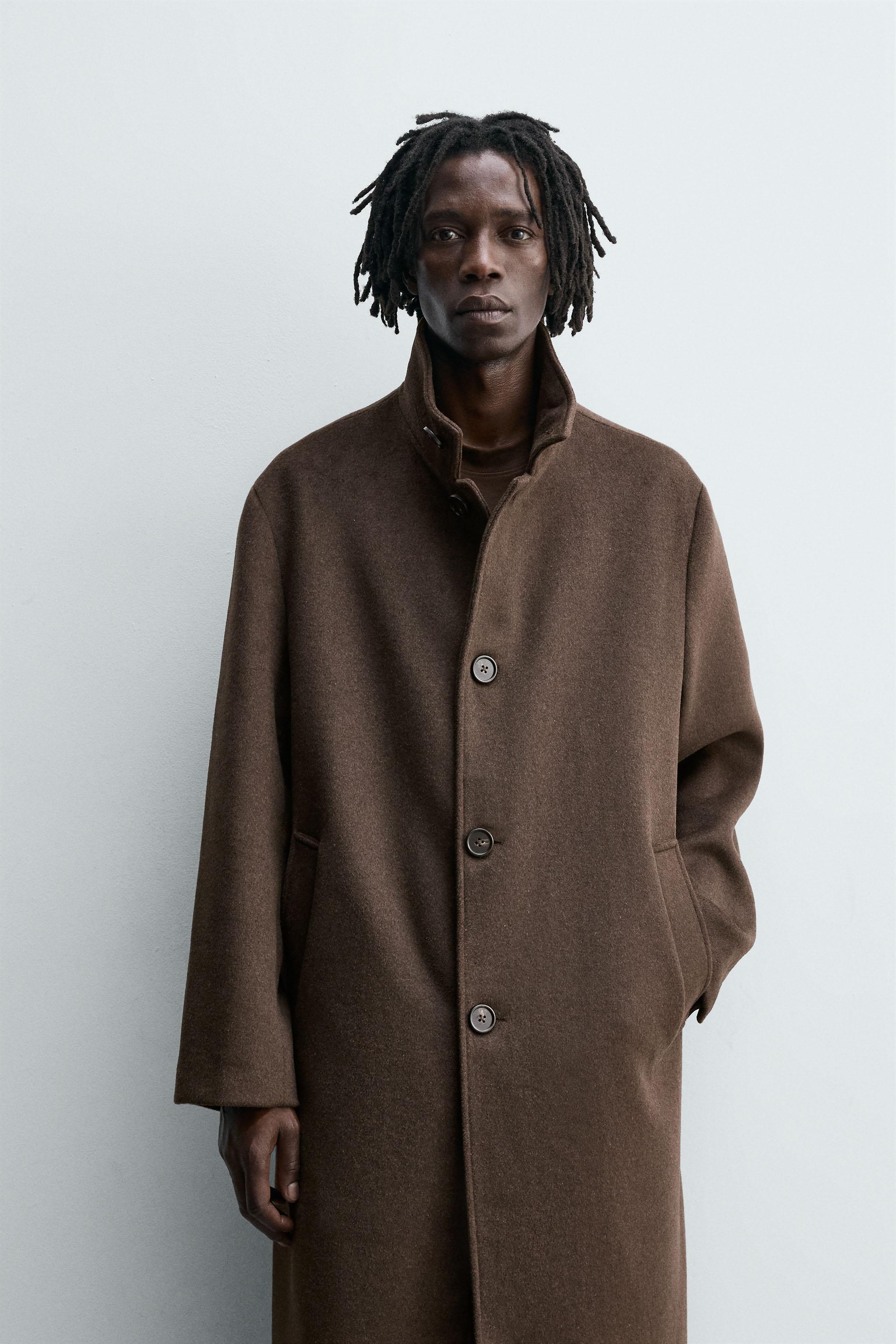 早い者勝ち!!【ZARA MAN 1975】デニム ロングコート USA L 美品！ZARA ザラ TRF デニム ロングコート L - メルカリ
