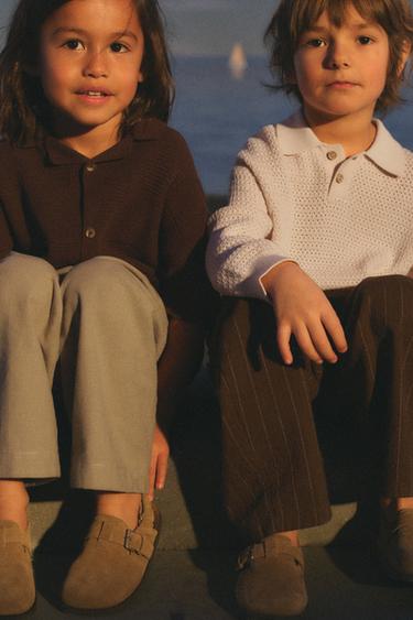 سترة محاكة بالكروشيه - خَام الخاص بـ Zara