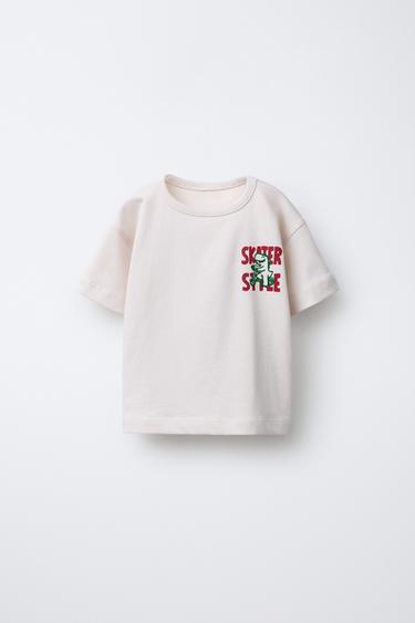 CAMISETA ESTAMPADO ANIMAL - Hielo de Zara