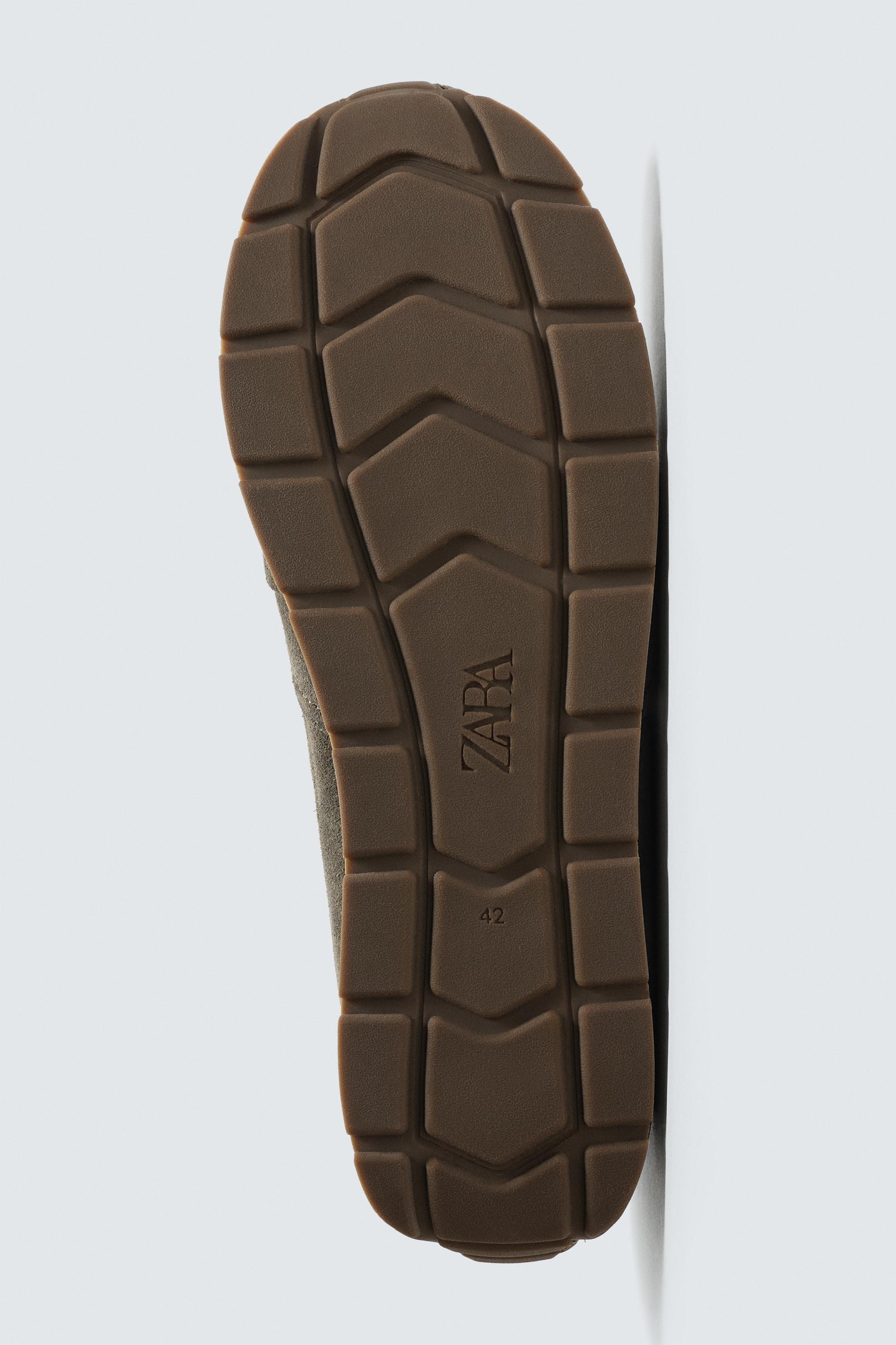 BASKETS CASUAL EN CUIR