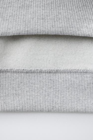 FLOCK SLOGAN SWEATSHIRT - Grey marl by Zara - Image 3