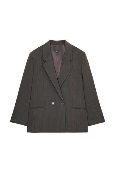 BLAZER OVERSIZE RAYA DIPLOMÁTICA - Marrón de Zara