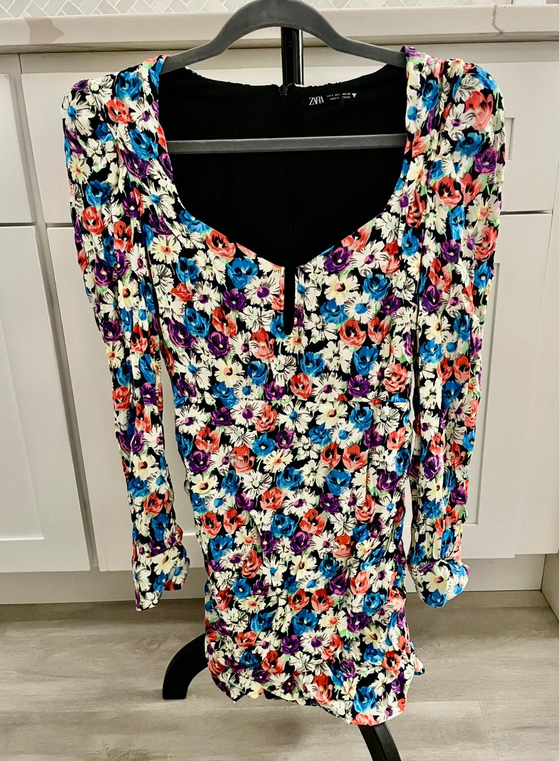 VESTIDO ESTAMPADO FLORES - Image 3