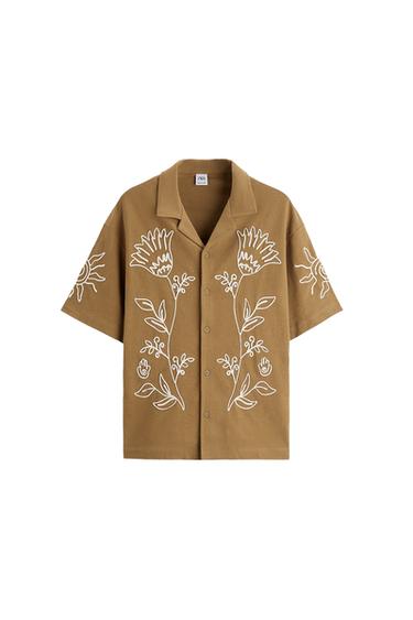 CAMISA BORDADO FLORAL