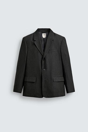 BLAZER ESTRUCTURA LIMITED EDITION - Verdoso de Zara
