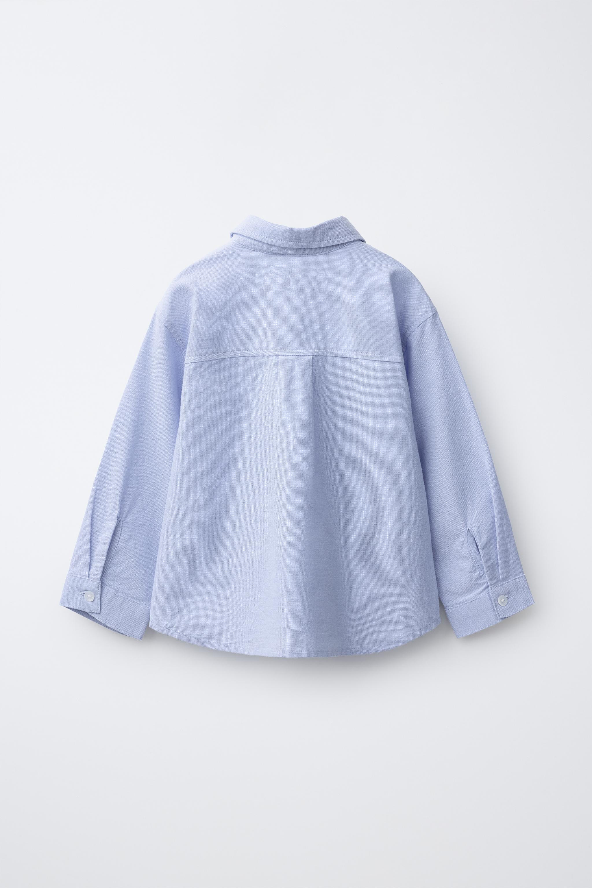 OXFORD POCKET SHIRT — Blue