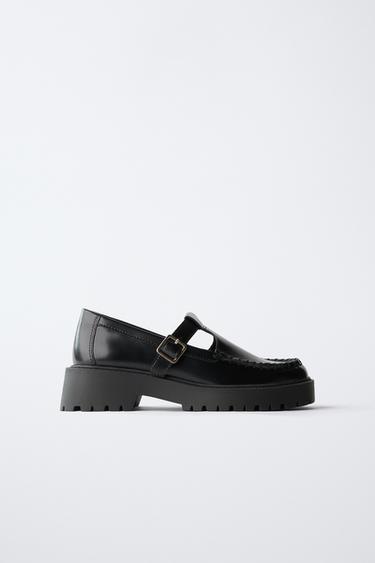 T-BAR SHOES - Black by Zara