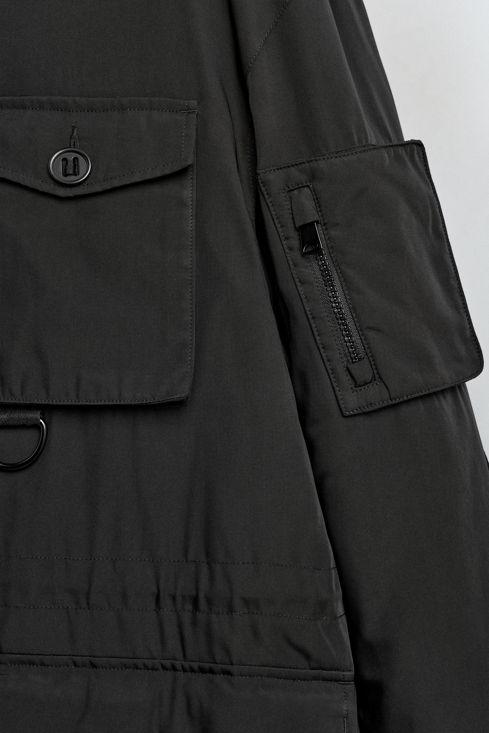 WATER REPELLENT PADDED TECHNICAL PARKA