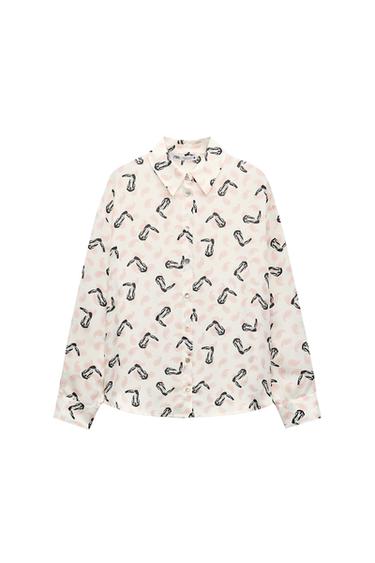 PRINTED OVERSIZE SHIRT
