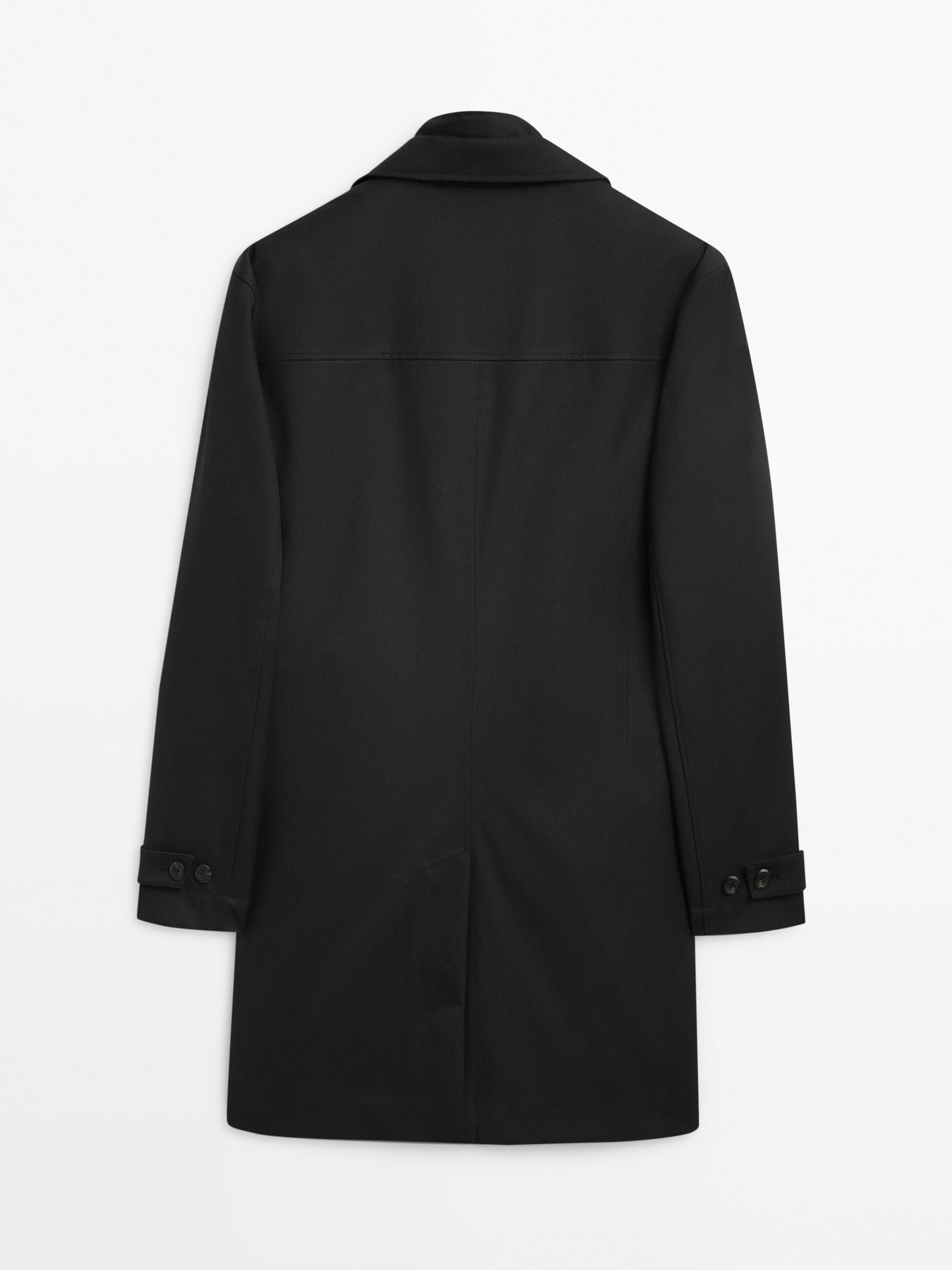 Trench coat with detachable lining - Black | ZARA Canada