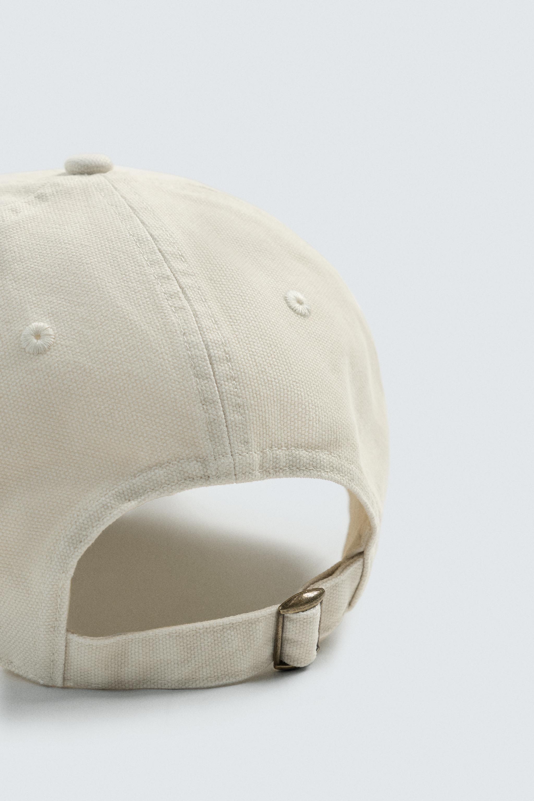 ウォッシュドエフェクト ORIGINS キャップ - エクリュ | ZARA Japan / 日本